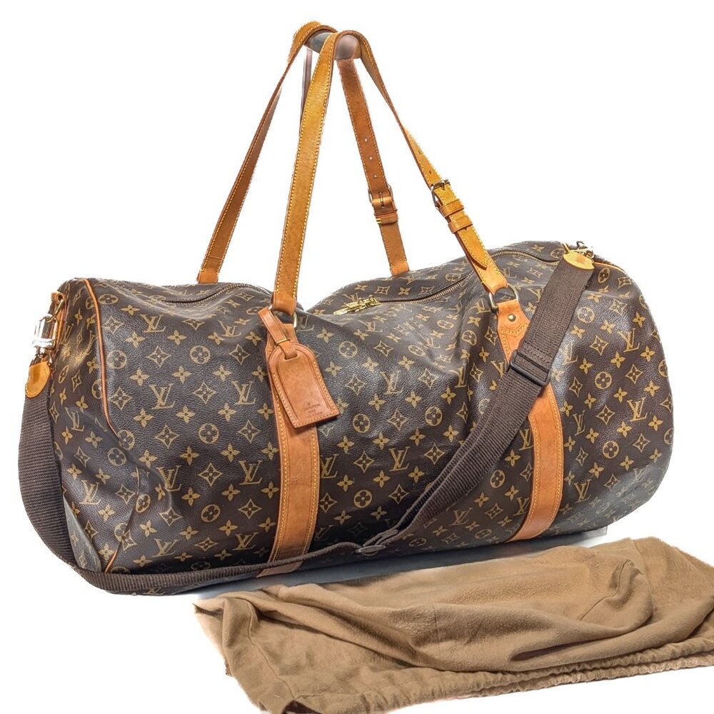 LOUIS VUITTON Huge Duffel Bag Monogram Canvas XXL size